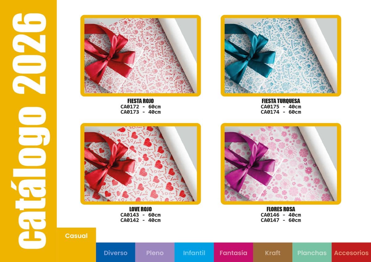 Papel para regalo - Casual 1