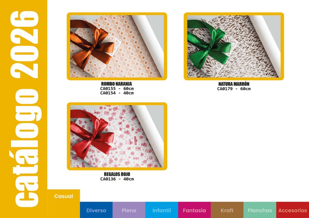 Papel para regalo - Casual 4