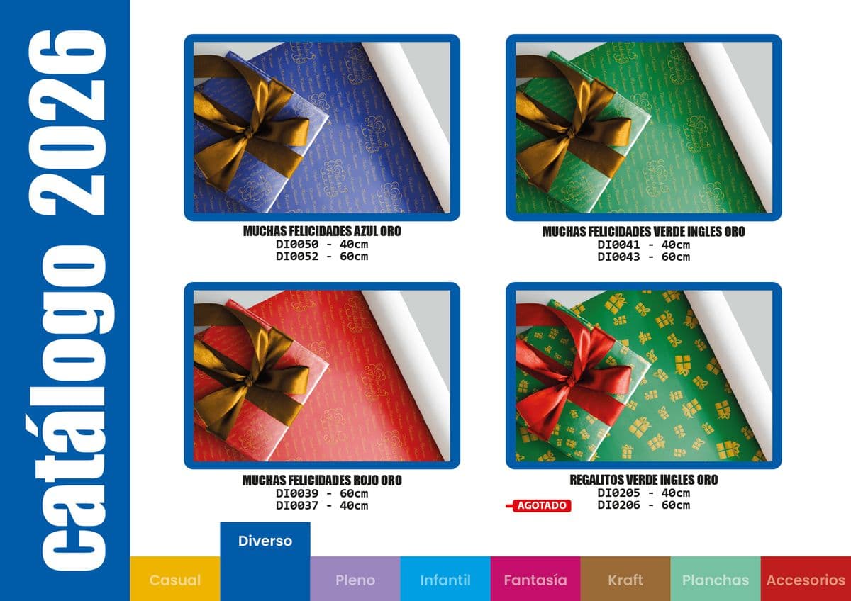 Papel para regalo - Diverso 1
