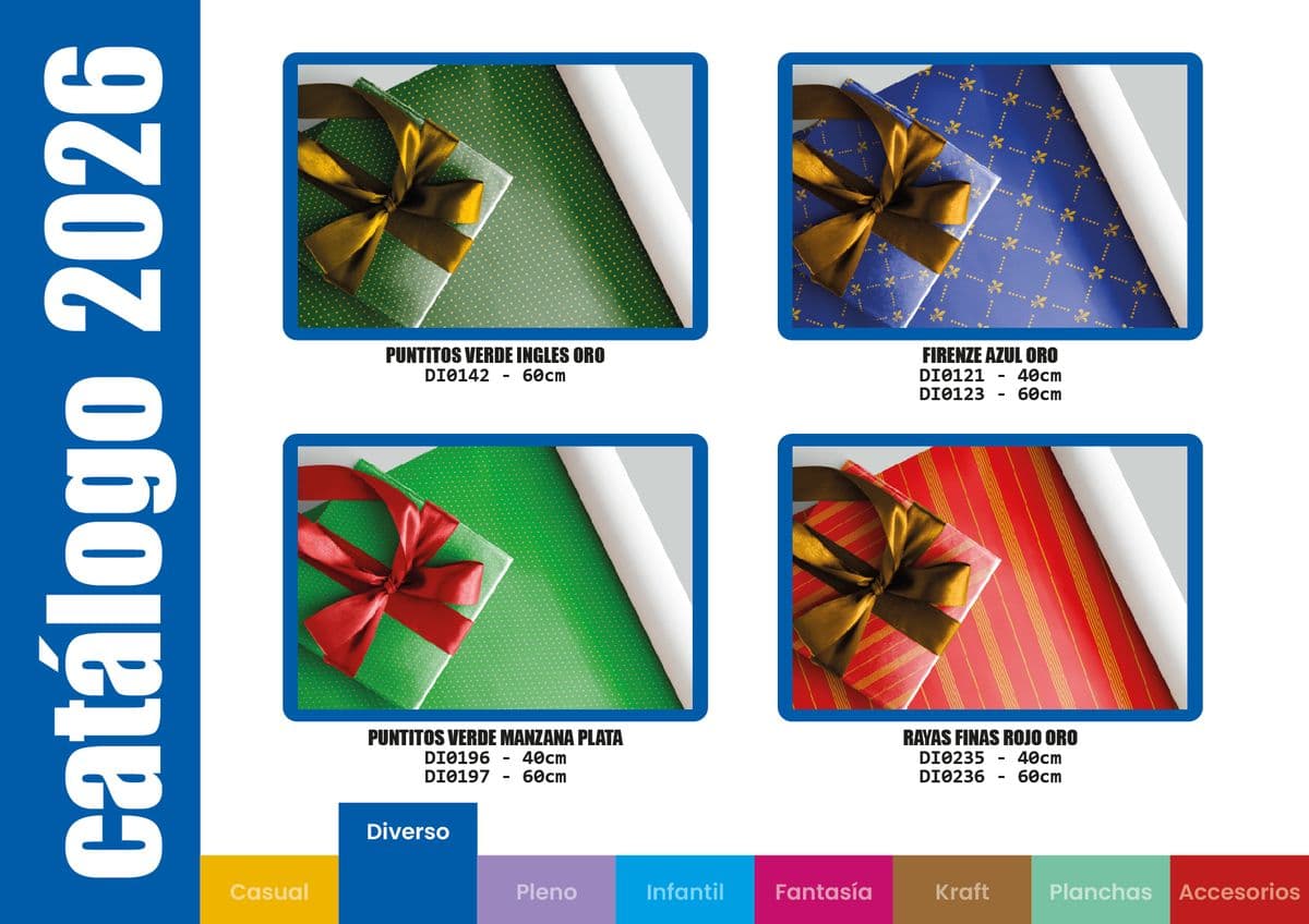 Papel para regalo - Diverso 2