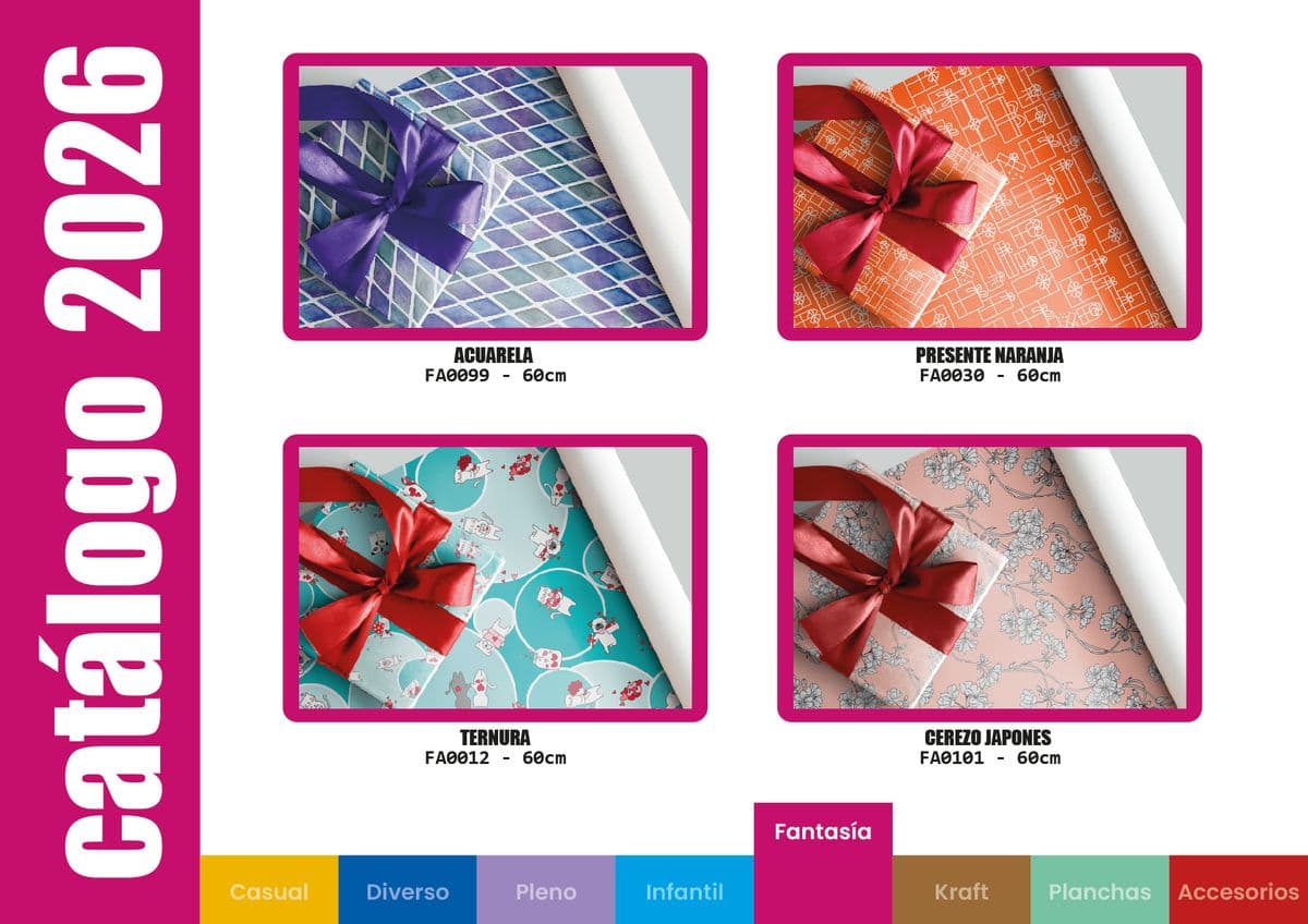Papel para regalo - Fantasía 1