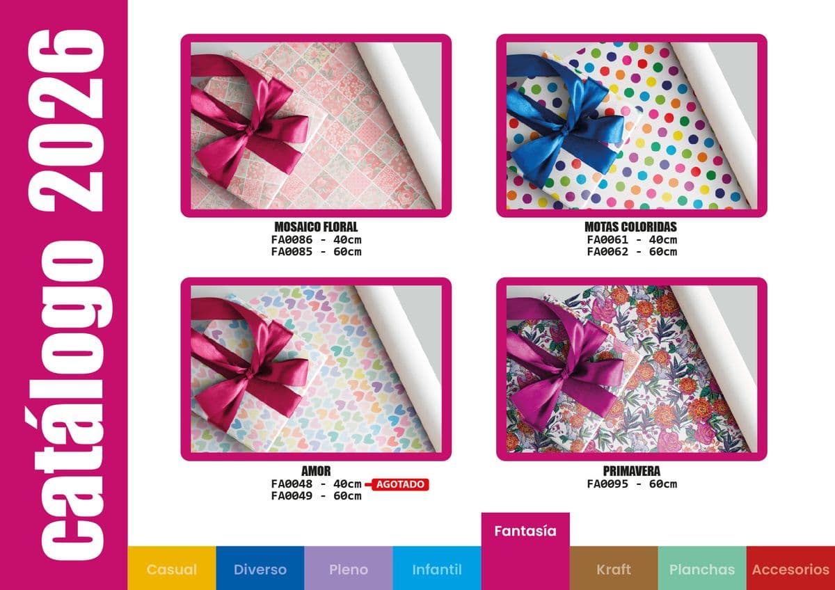 Papel para regalo - Fantasía 2