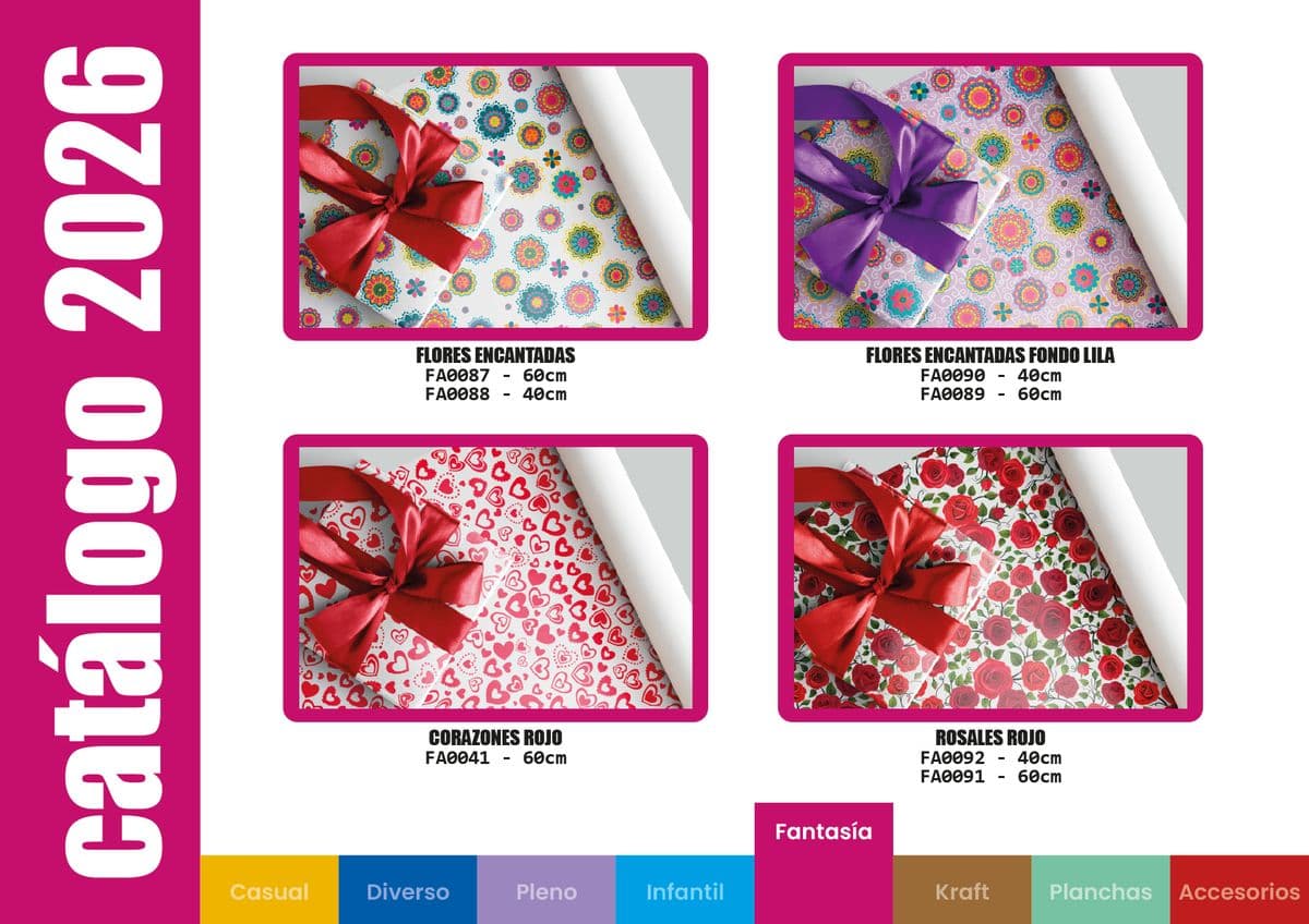 Papel para regalo - Fantasía 3