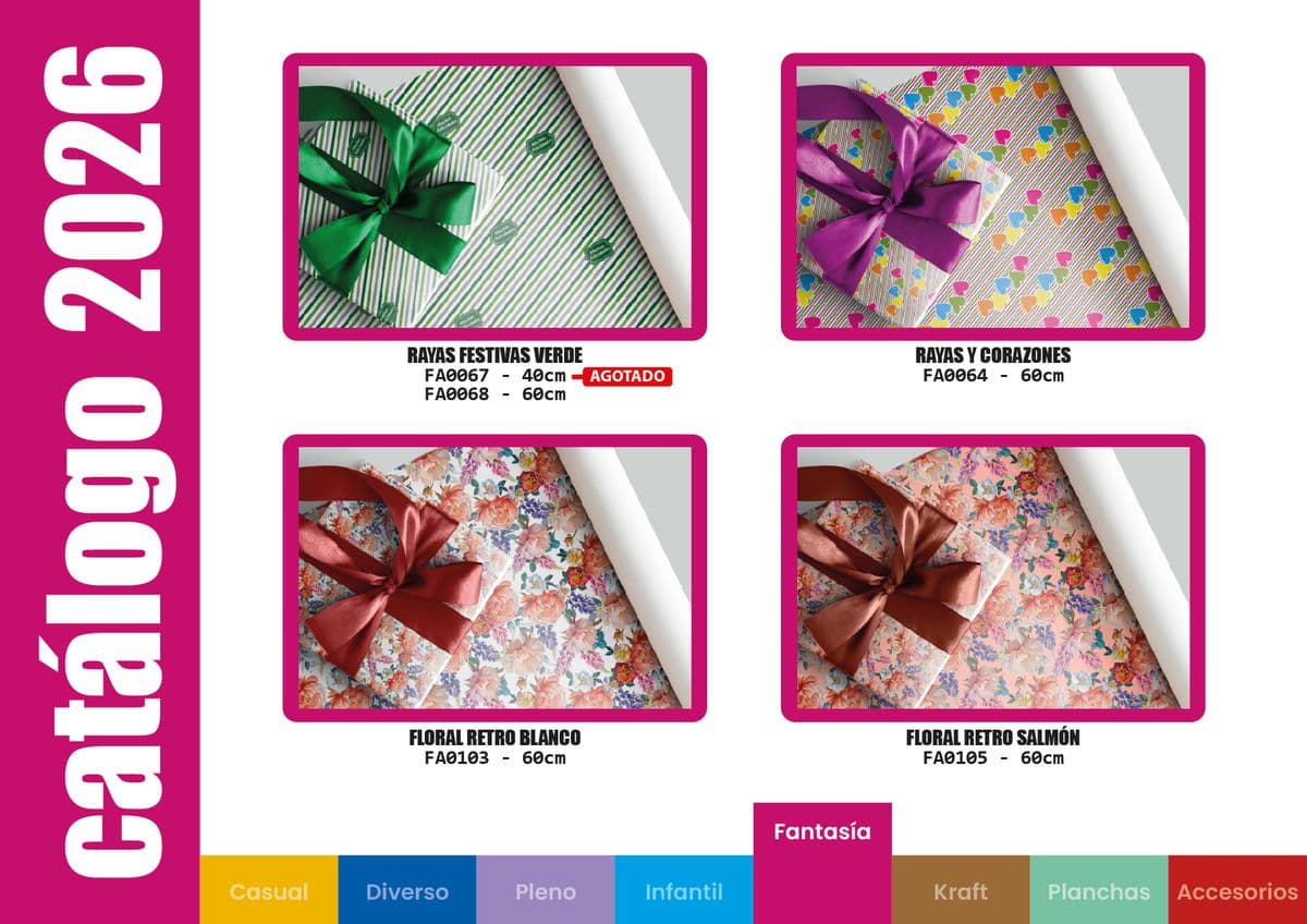 Papel para regalo - Fantasía 5