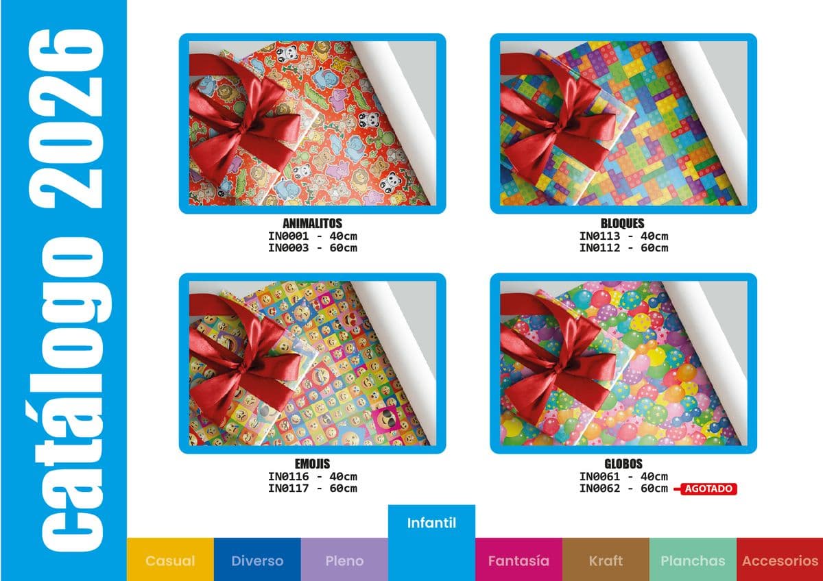 Papel para regalo - Infantil 1