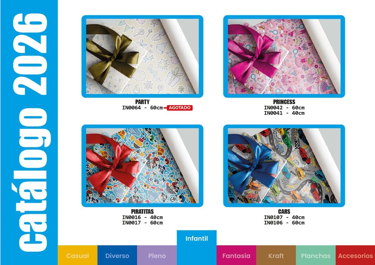 Papel para regalo - Infantil 3