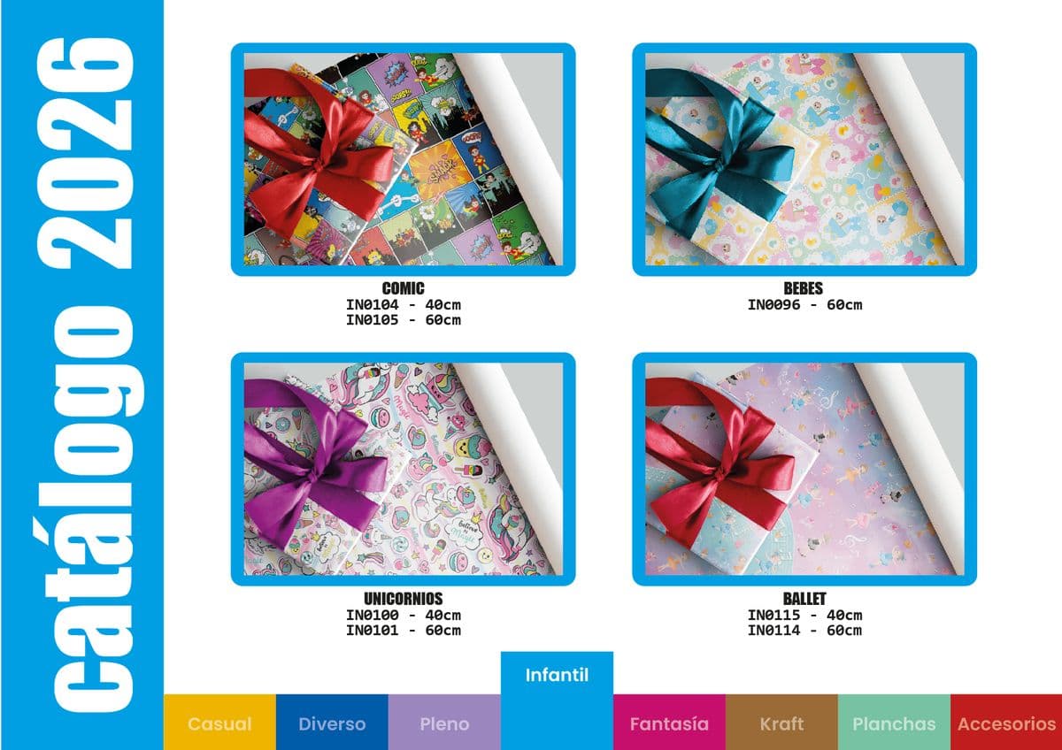 Papel para regalo - Infantil 4