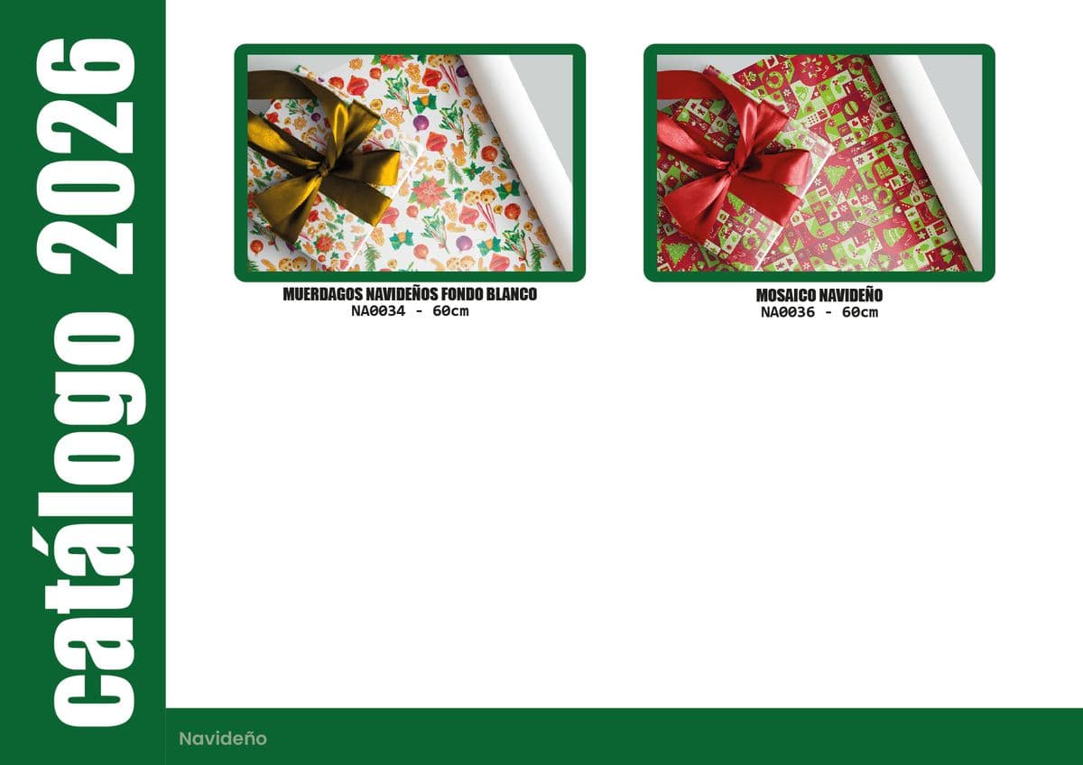 Papel para regalo - Navideño 2