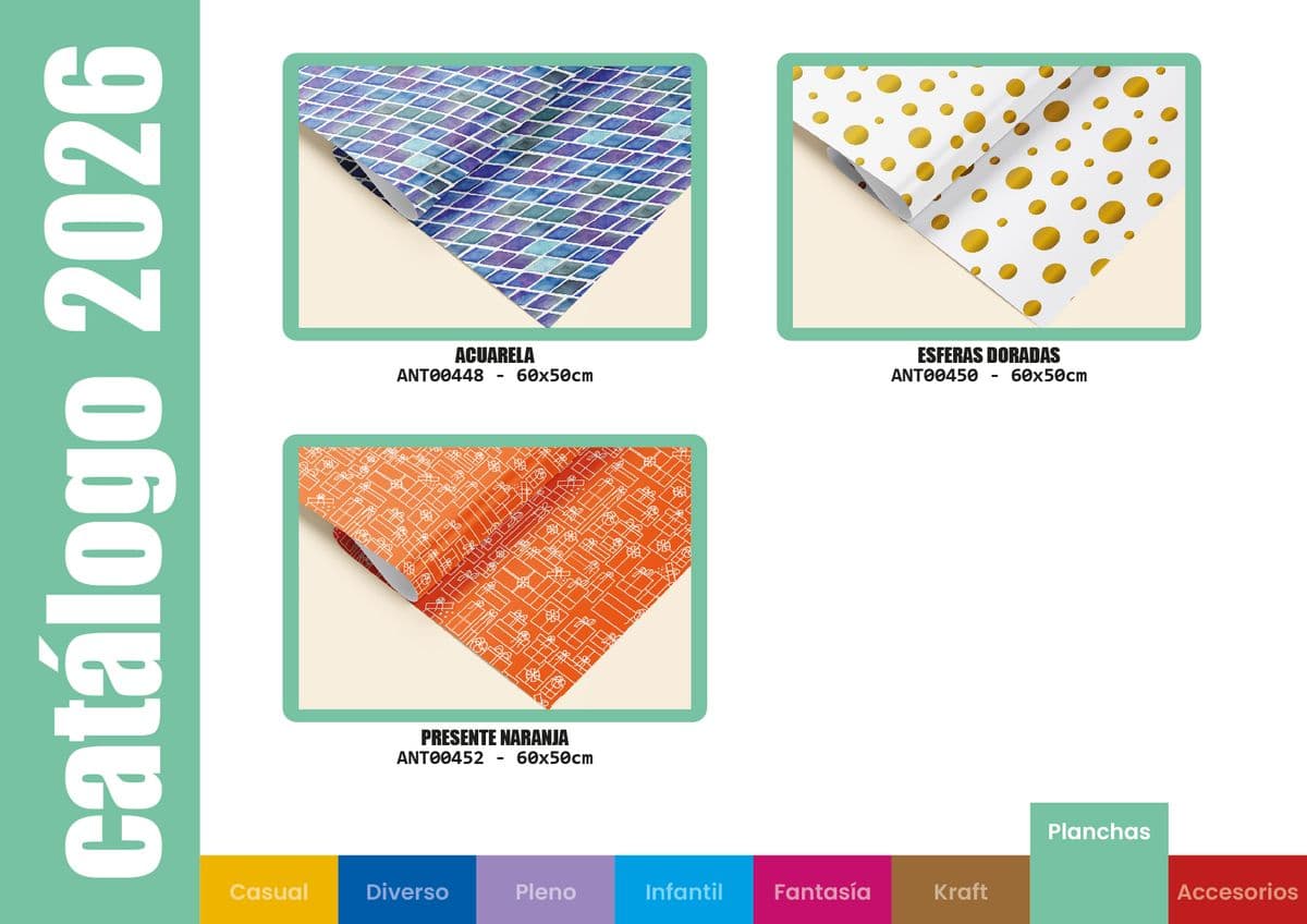 Papel para regalo - Planchas 2